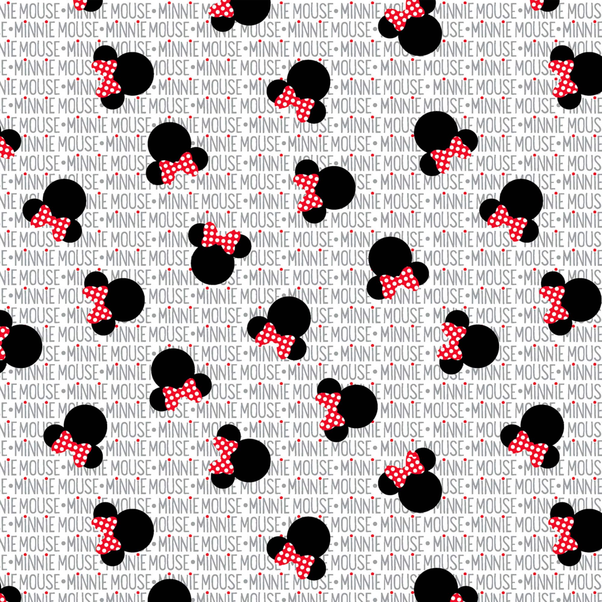 Disney® All Over Minnie Mouse Cotton Fabric
